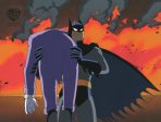 Batman The Animated Series Original Production Cel: Batman and Joker on Sale