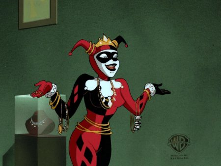 Batman The Animated Series Original Production Cel: Harley Quinn Online Hot Sale