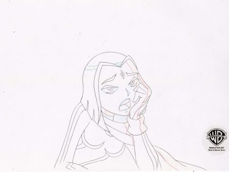 Teen Titans Original Production Drawing: Raven Online now