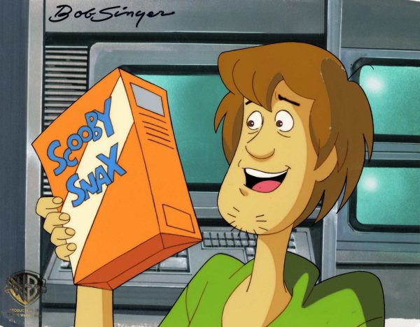 Scooby-Doo on Zombie Island Original Production Cel With Matching Drawing: Shaggy Online Sale