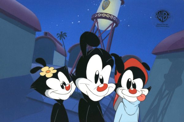 Animaniacs Original Production Cel:  Yakko, Wakko, and Dot Online Sale