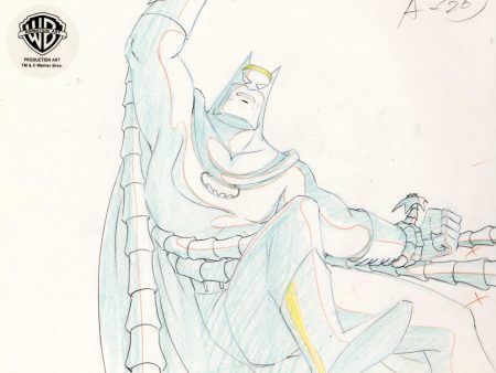 Batman The Animated Series Original Production Drawing: Batman Supply