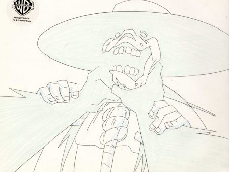 The New Batman Adventures Original Production Drawing: Scarecrow For Cheap