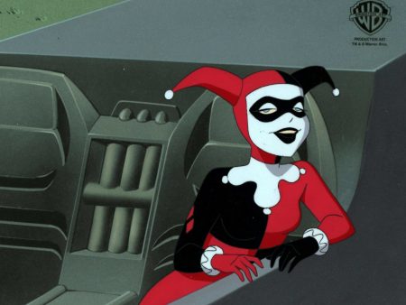 Batman The Animated Series Original Production Cel: Harley Quinn Online Sale