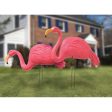 Flamingo Garden Stakes 2pcs on Sale