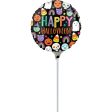 Halloween Happy Faces Foil Balloon 22cm For Discount