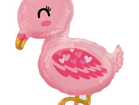 Baby Flamingo SuperShape Balloon 63x81cm Online