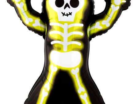 Neon Skelly SupeShape Balloon 35x48cm For Cheap