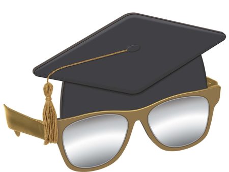 Grad Mortarboard Glasses Discount