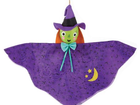 Witch Fabric Hanging Decoration 12in Online Sale