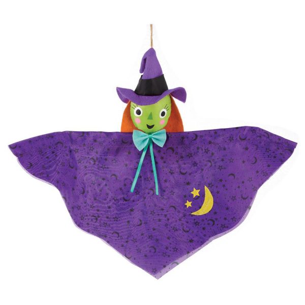 Witch Fabric Hanging Decoration 12in Online Sale