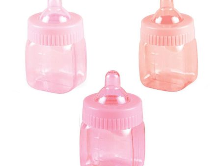 Pink Baby Bottle Favor 6pcs Sale