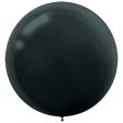 Black Latex Balloons 24in, 4pcs Fashion