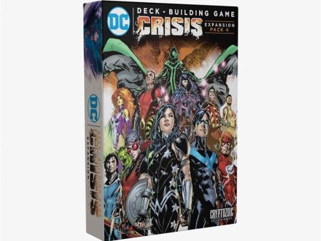 DC Comics Deck-Building Game: Crisis Expansion Pack 4 For Cheap