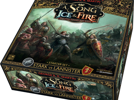 A Song of Ice & Fire: Tabletop Miniatures Game - Stark vs Lannister Starter Set Hot on Sale